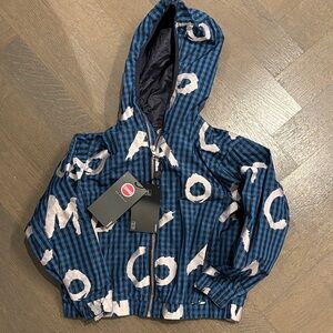 COLMAR originals calligraphy Blue and Black Jacket